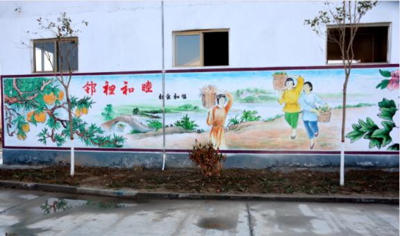 武宁乡镇文化墙 乡风文明焕发新活力