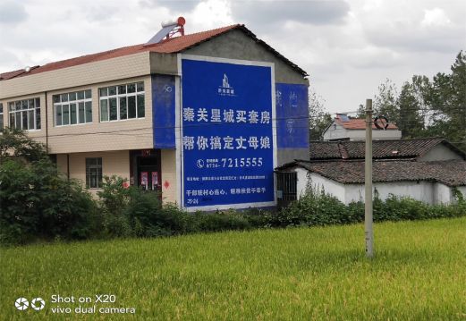 武宁决定墙体广告价格的因素有哪些?