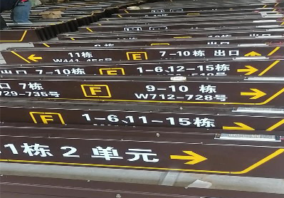  武宁广告标识中，常见的几种安装方式。